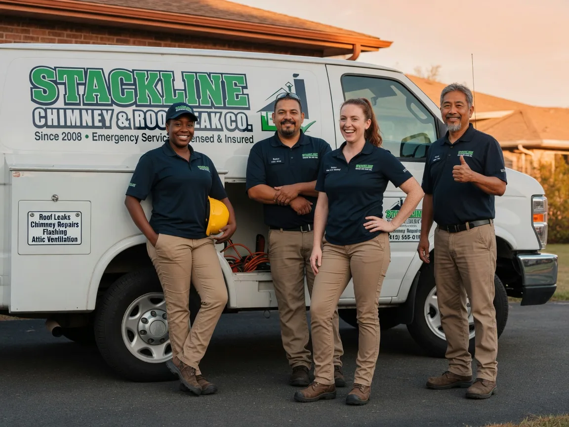 Chimney flashing repair company in Callao, VA